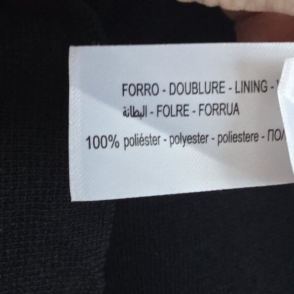 ZARA | Sequined Sweater Top Black Sz S - Picture 5 of 5